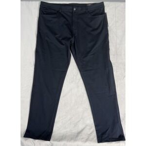 Legend Men's Comfort Fit Golf Pants Moisture Wicking Stretch NWT Black 38x30 XL